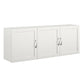 Basin Framed 54" Wall Cabinet - White