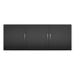 Basin Framed 54" Wall Cabinet - Black