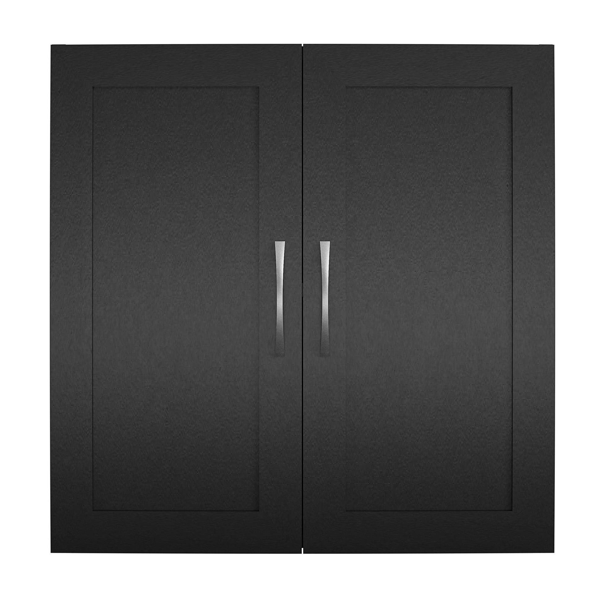Basin Framed 24" Wall Cabinet - Black