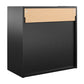 Basin Framed 24" Wall Cabinet - Black