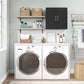 Basin Framed 24" Wall Cabinet - Black