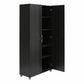 Camberly Framed 36" Utility Storage Cabinet, Black Oak - Black Oak