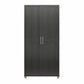 Camberly Framed 36" Utility Storage Cabinet, Black Oak - Black Oak