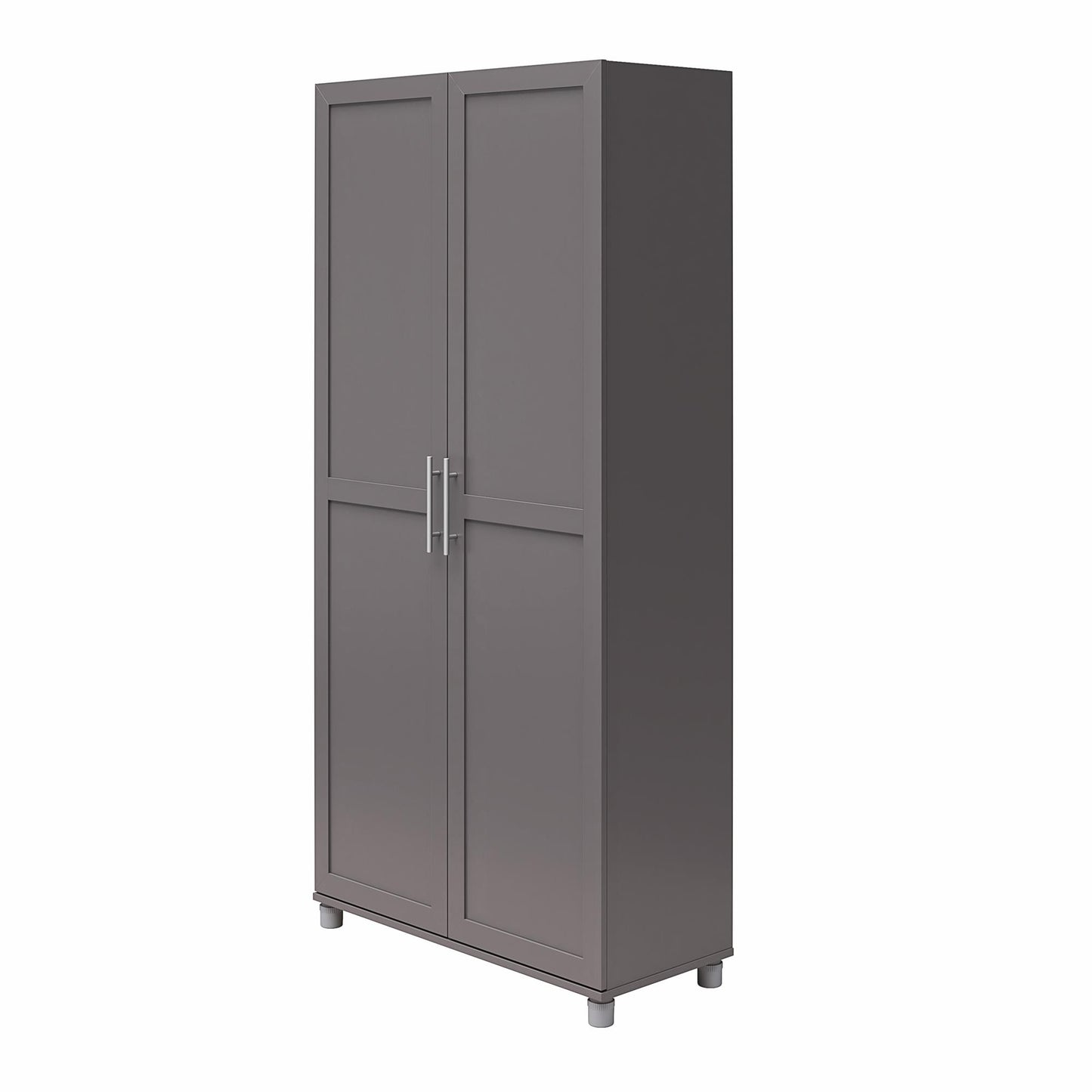 Camberly Framed 36" Utility Storage Cabinet, Graphite Gray - Graphite Grey