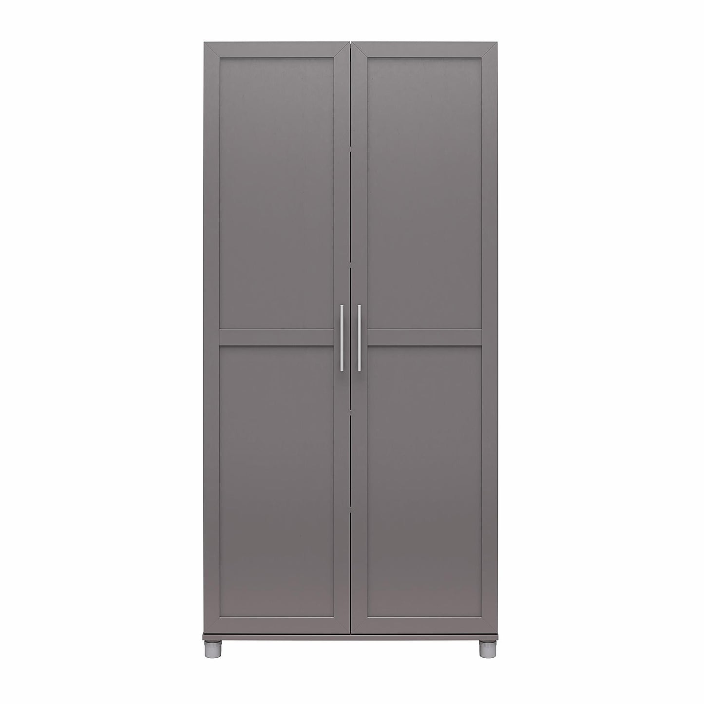 Camberly Framed 36" Utility Storage Cabinet, Graphite Gray - Graphite Grey