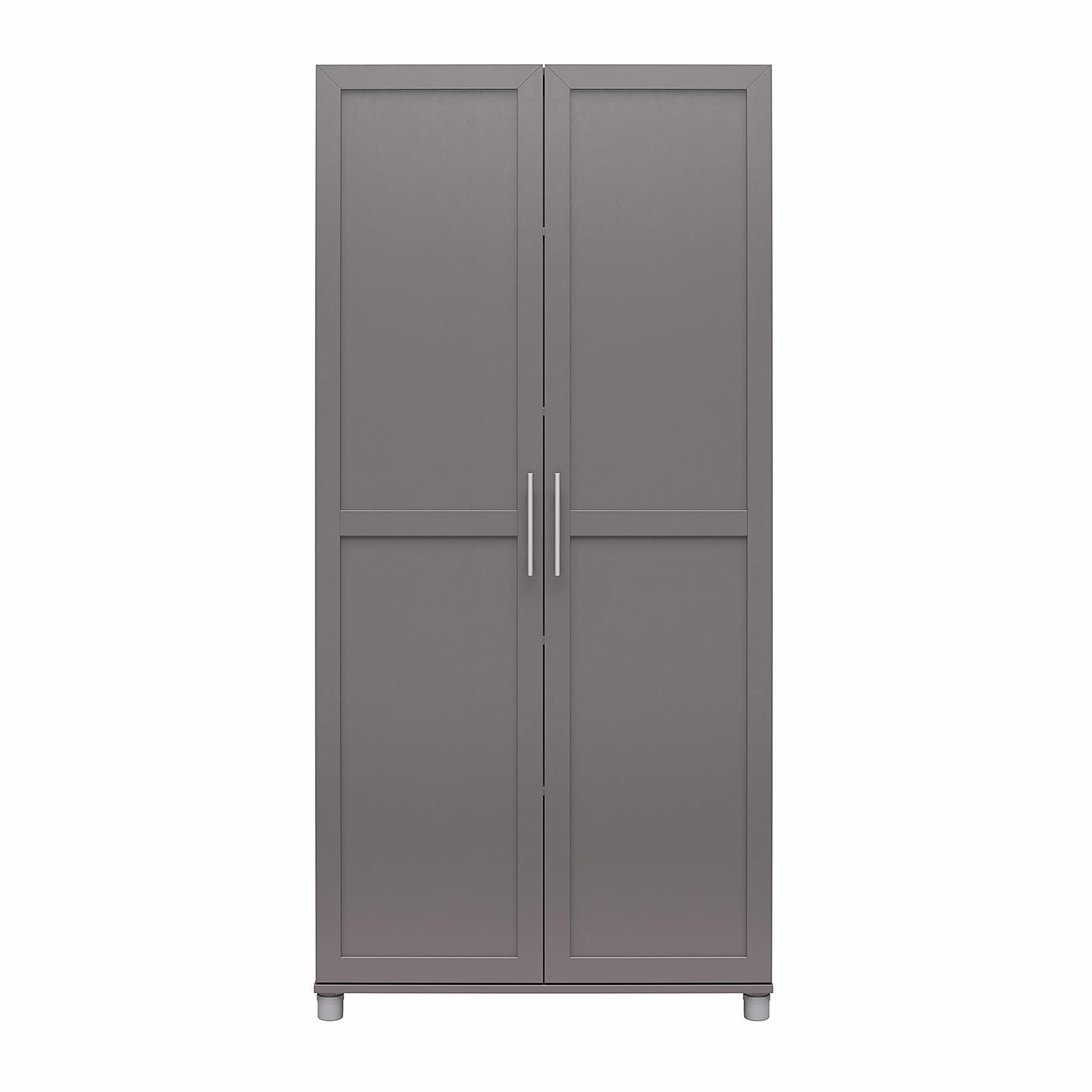 Camberly Framed 36" Utility Storage Cabinet, Graphite Gray - Graphite Grey
