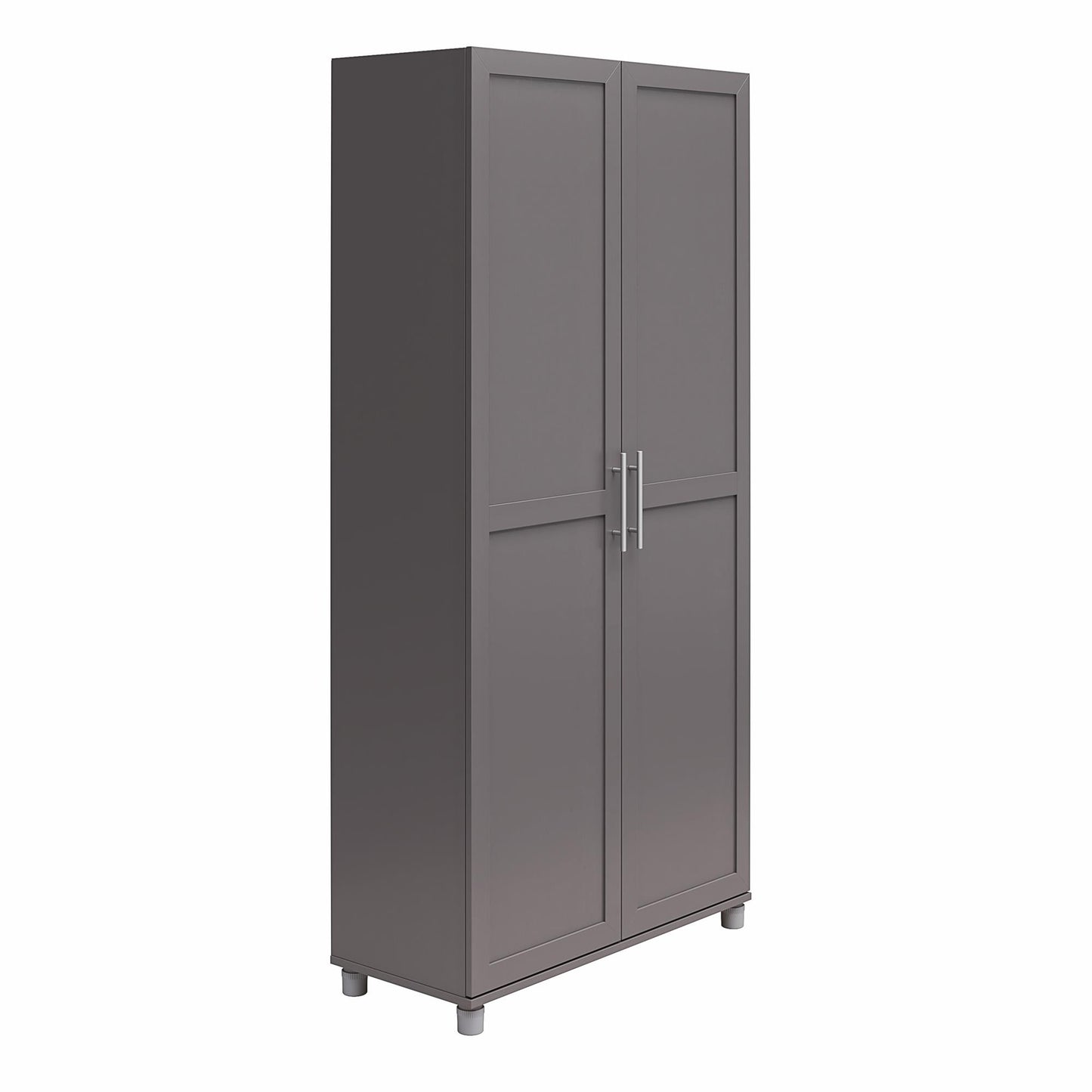 Camberly Framed 36" Utility Storage Cabinet, Graphite Gray - Graphite Grey