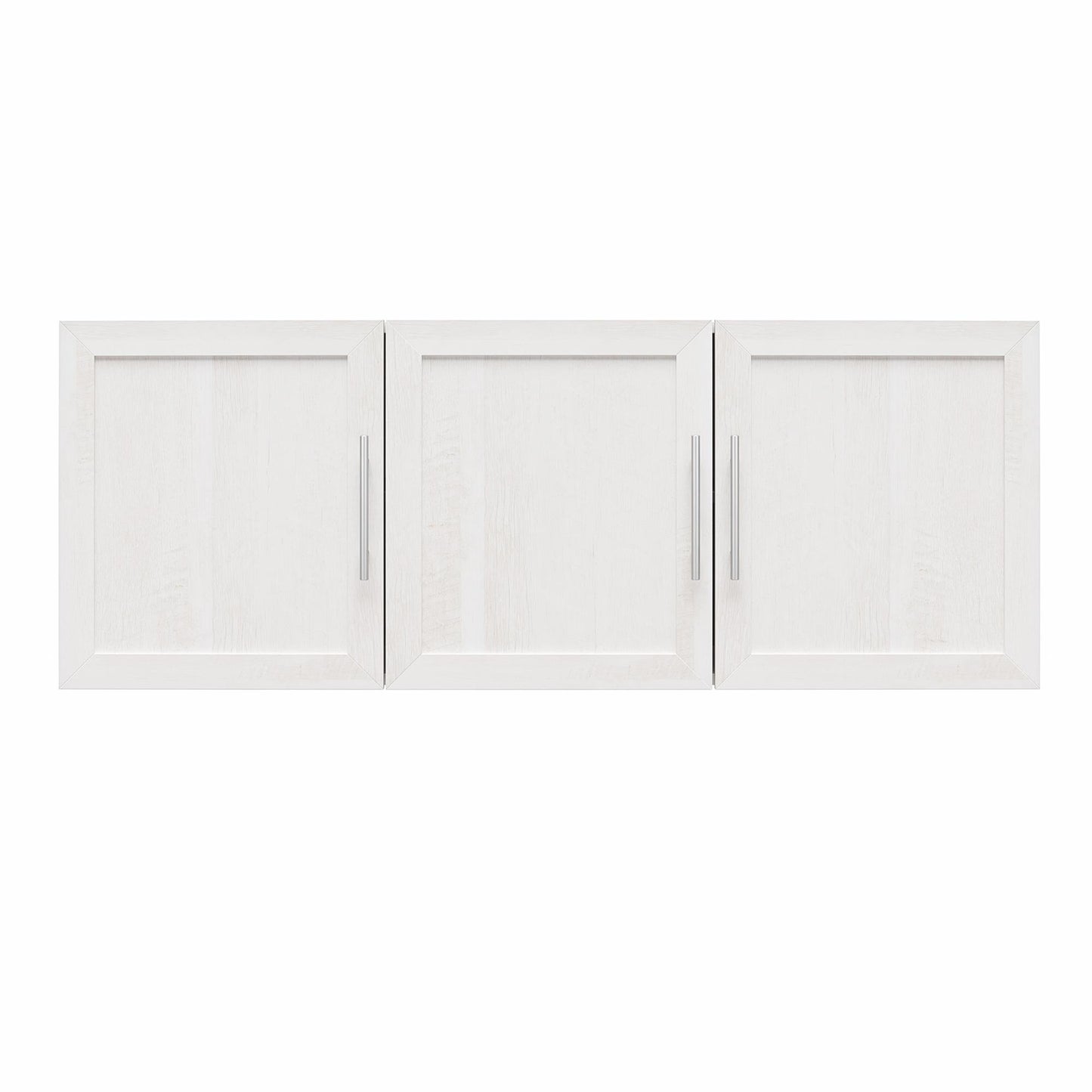 Camberly Framed 54" Wall Cabinet, Ivory Oak - Ivory Oak