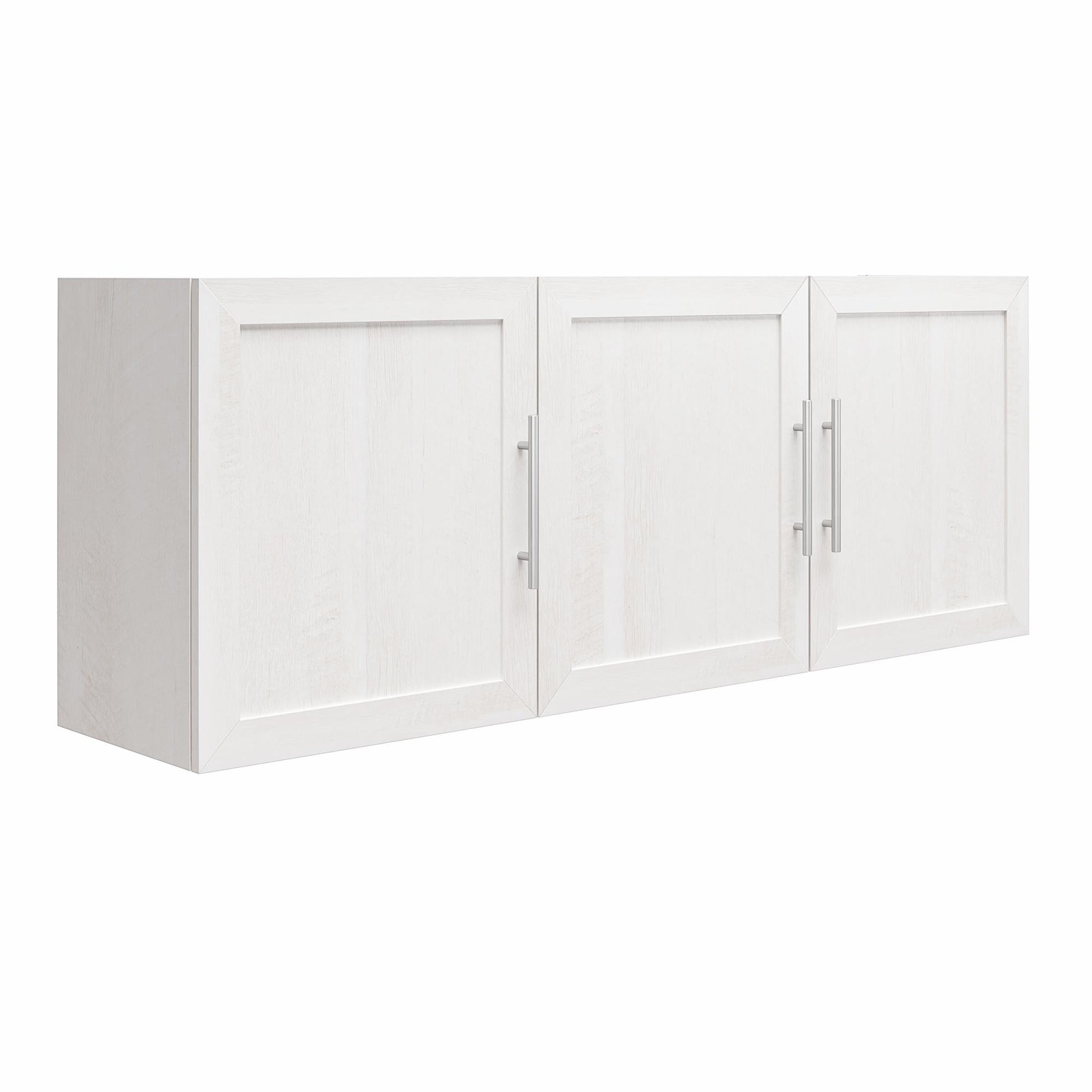 Camberly Framed 54" Wall Cabinet, Ivory Oak - Ivory Oak