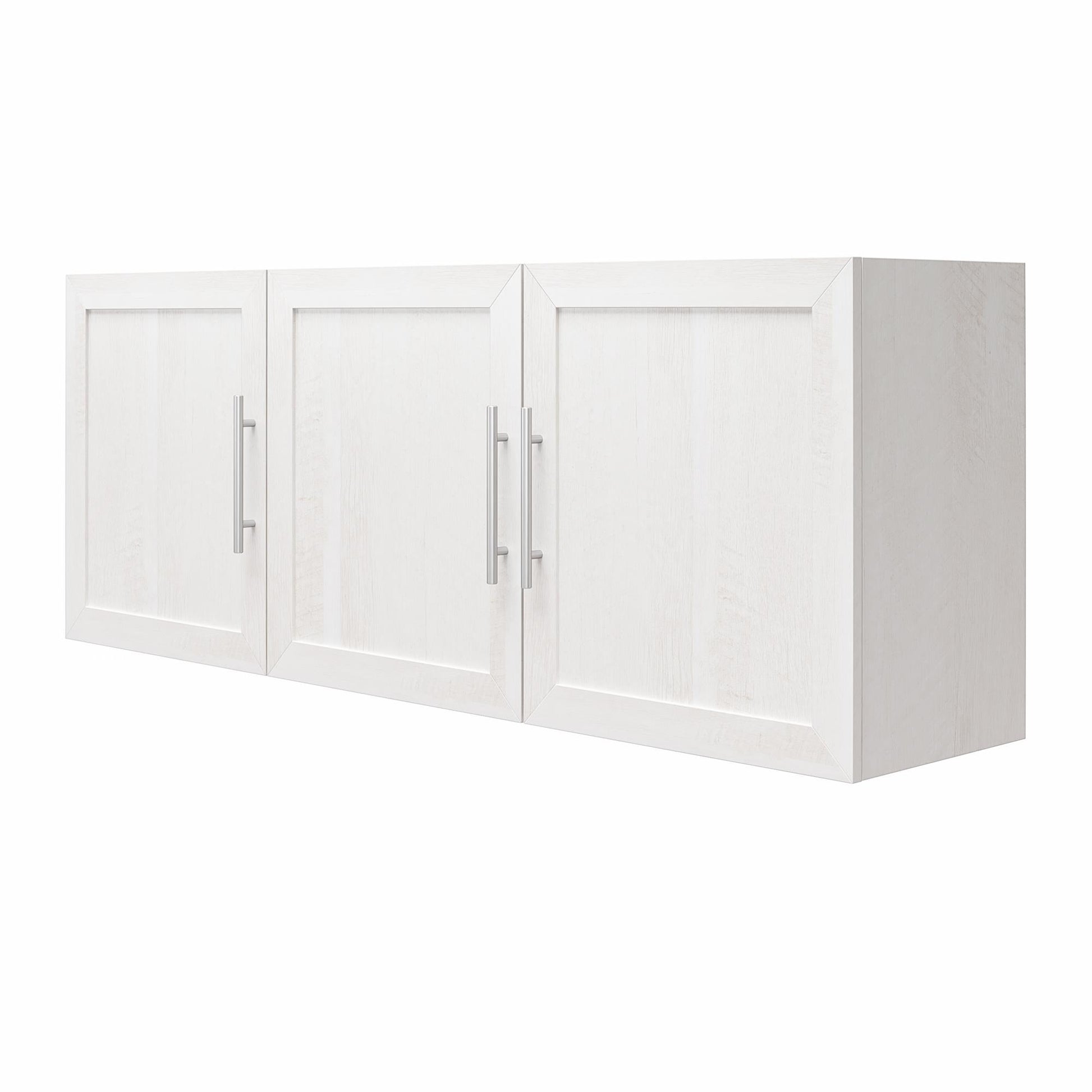 Camberly Framed 54" Wall Cabinet, Ivory Oak - Ivory Oak