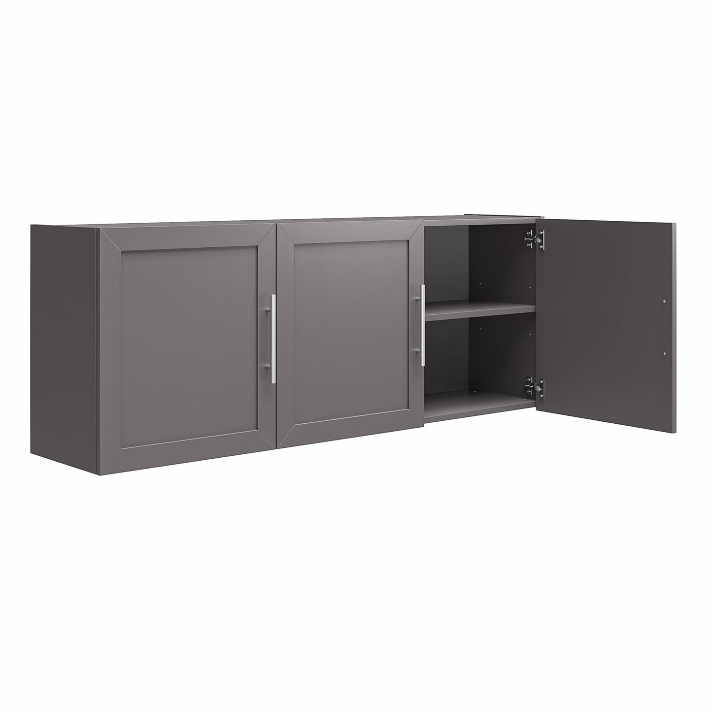 Camberly Framed 54" Wall Cabinet, Graphite Gray - Graphite Grey