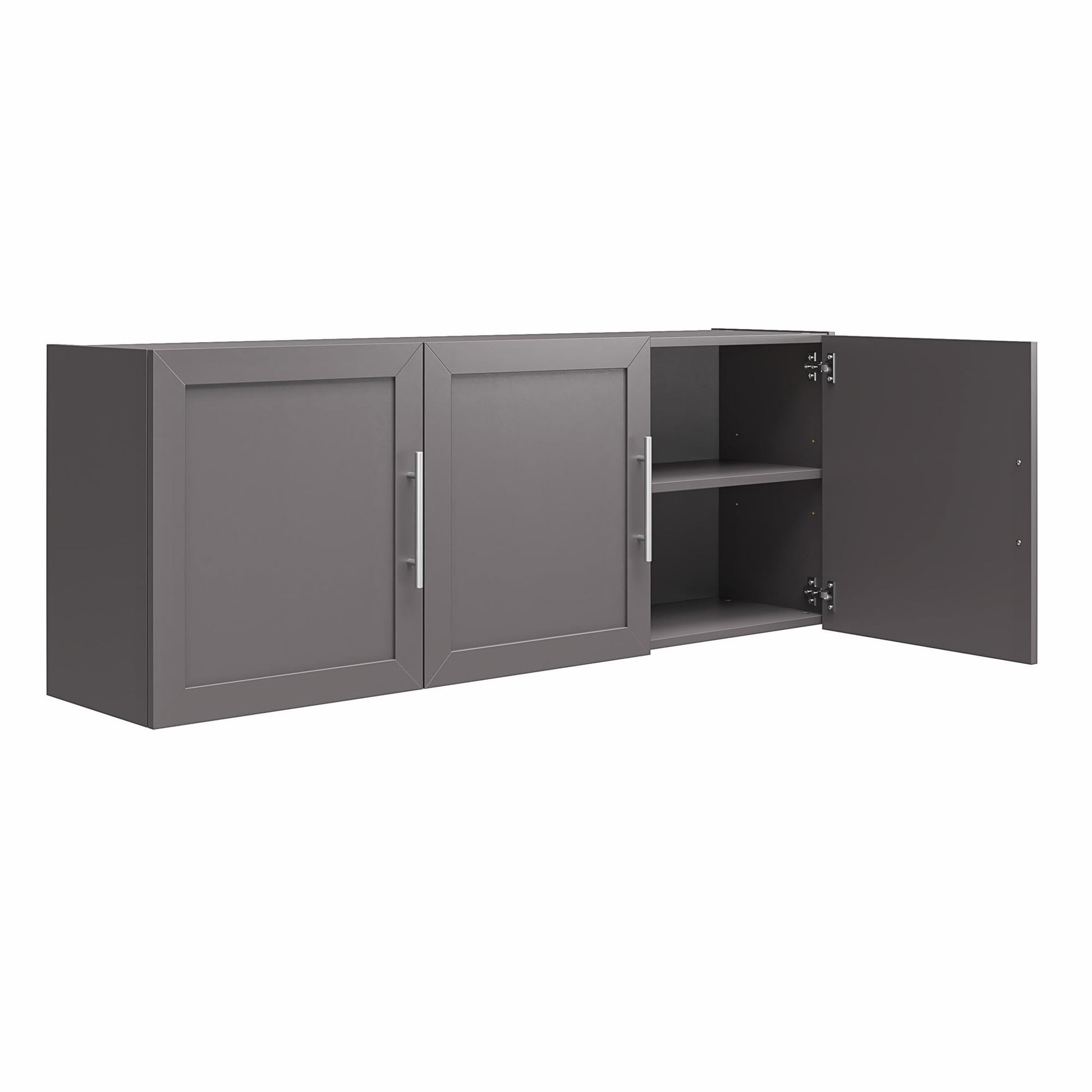 Camberly Framed 54" Wall Cabinet, Graphite Gray - Graphite Grey