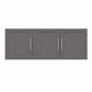 Camberly Framed 54" Wall Cabinet, Graphite Gray - Graphite Grey