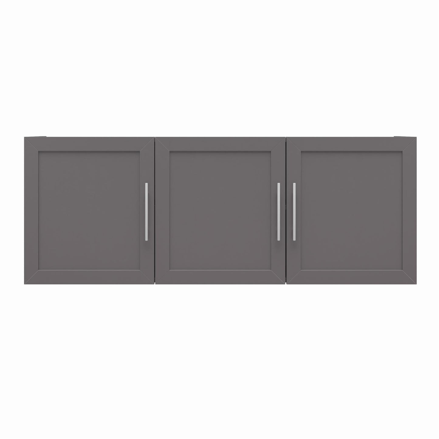 Camberly Framed 54" Wall Cabinet, Graphite Gray - Graphite Grey