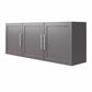 Camberly Framed 54" Wall Cabinet, Graphite Gray - Graphite Grey