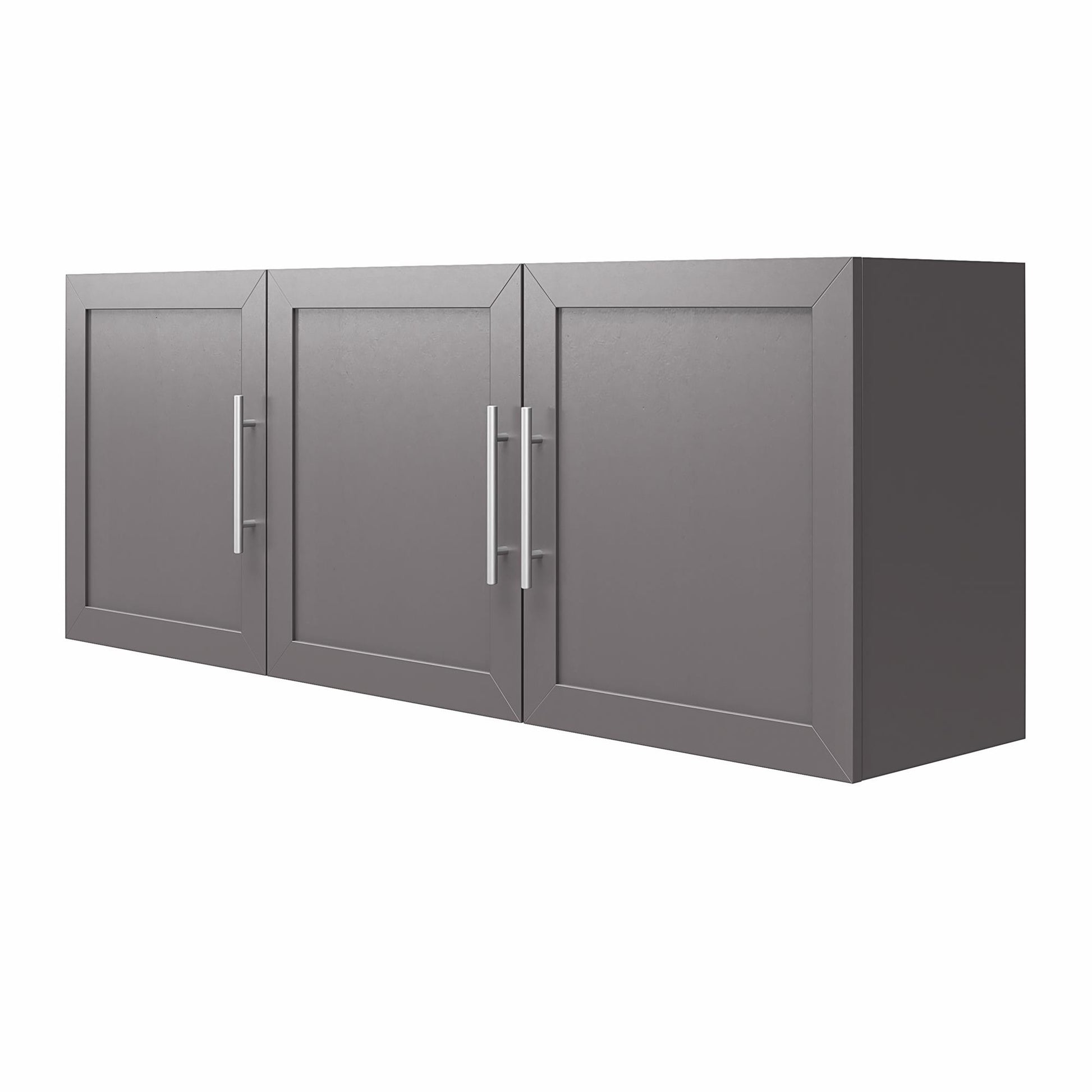 Camberly Framed 54" Wall Cabinet, Graphite Gray - Graphite Grey
