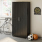 Camberly Framed 36" Utility Storage Cabinet, Graphite Gray - Graphite Grey