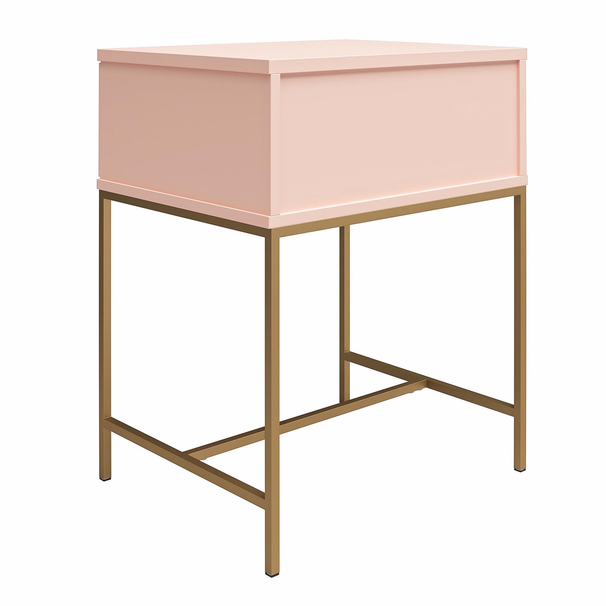 Effie Nightstand - Pale Pink