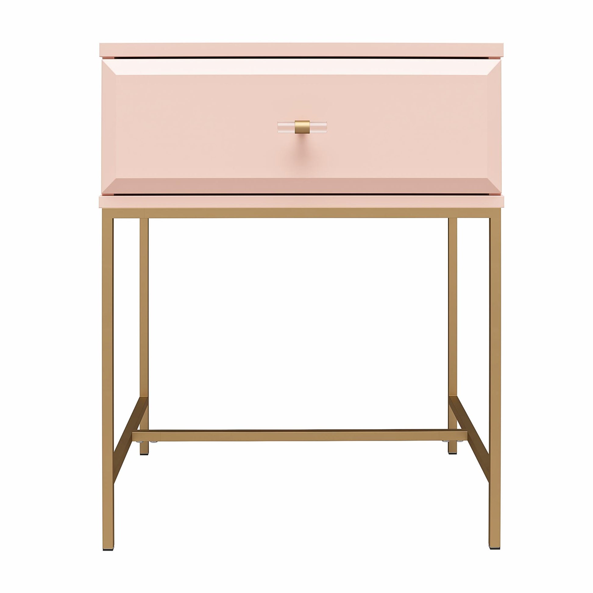 Effie Nightstand - Pale Pink