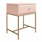 Effie Nightstand - Pale Pink