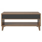 Magnolia Lift Top Coffee Table, Walnut/Black - Walnut