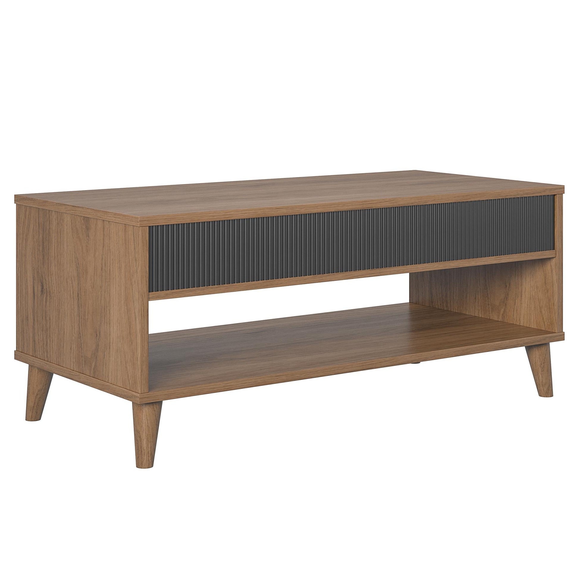 Magnolia Lift Top Coffee Table, Walnut/Black - Walnut
