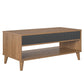 Magnolia Lift Top Coffee Table, Walnut/Black - Walnut