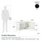 Sunset District 2 Door Storage Cabinet-Mesh Metal Locker, Black - Black