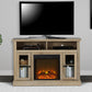 Chicago Electric Fireplace TV Console for TVs up to 50 Inch - Natural