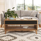 Magnolia Lift Top Coffee Table, Walnut/Black - Walnut