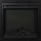Chicago Electric Fireplace TV Console for TVs up to 50 Inch - Black Oak