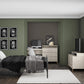 Kalissa Dresser / Desk Combo with Wireless Charger, White Oak with Gold - White Oak