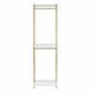 Gwyneth Closet - Hanging Rods - White marble