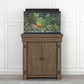 Wildwood 20 Gallon Aquarium Stand with 2 Doors and 2 Shelves - Rustic Gray
