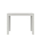 Parsons Minimalistic Desk with Drawer - White