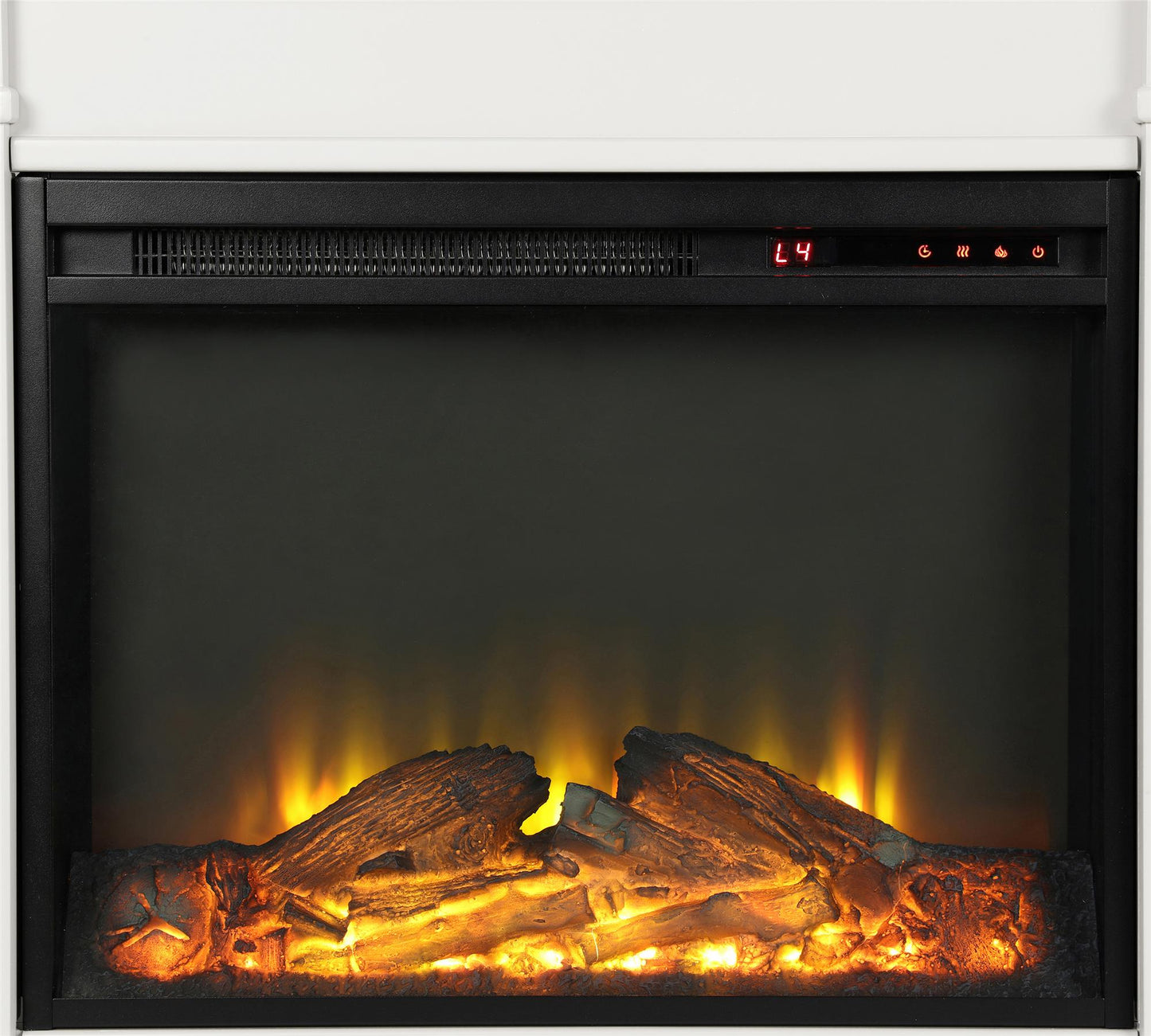 Manchester Electric Fireplace TV Stand for TVs up to 70 Inches - White