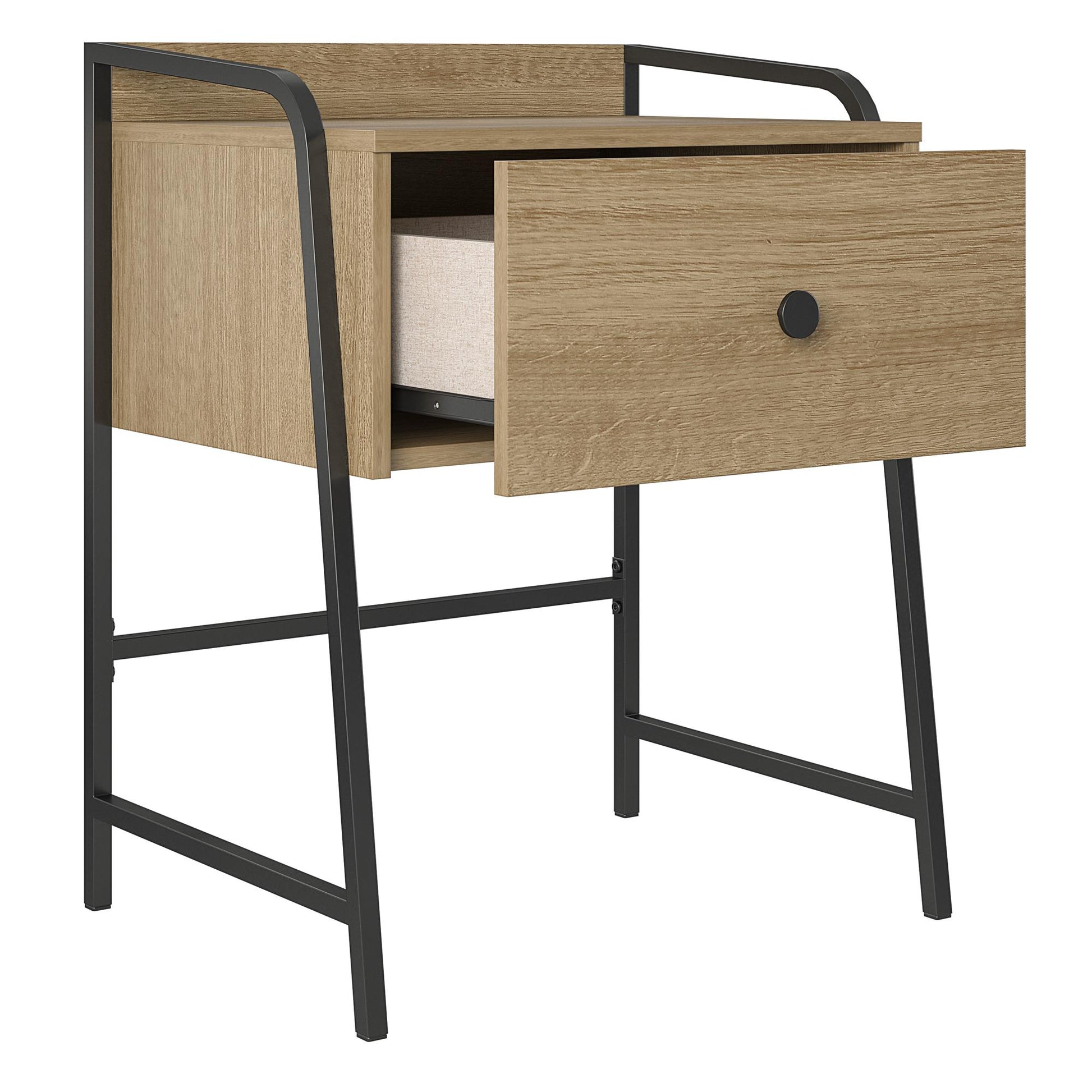 Bushwick Nightstand with Drawer - Natural