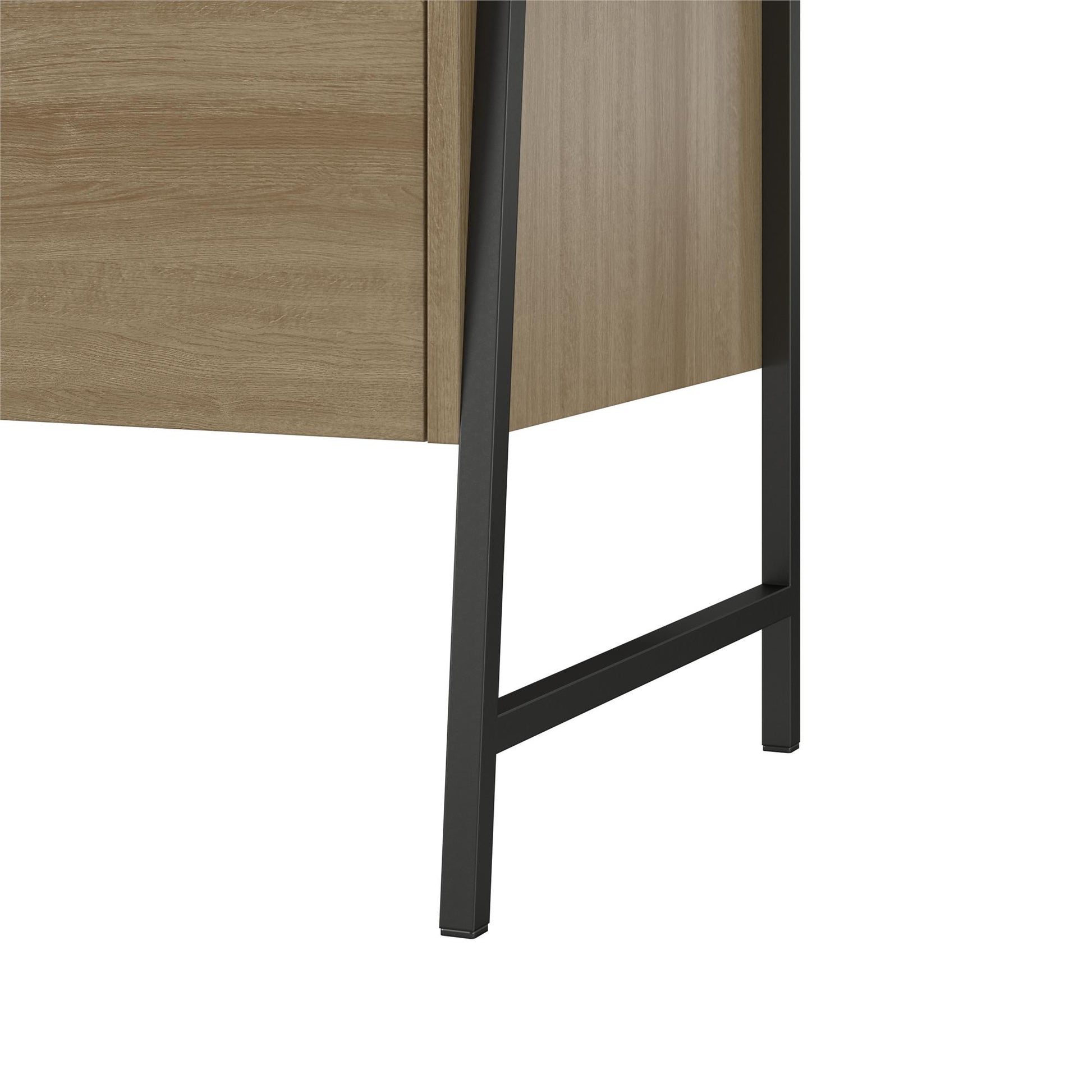 Bushwick Tall 5 Drawer Dresser - Natural