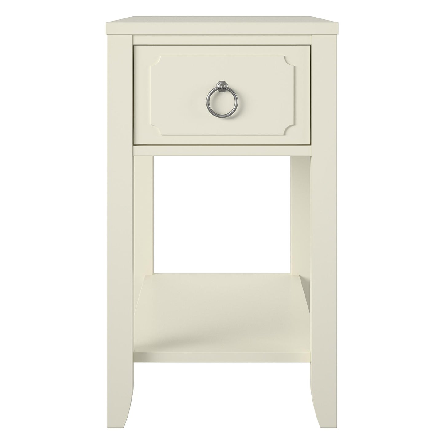 Her Majesty Narrow Side Table - White