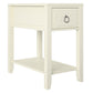 Her Majesty Narrow Side Table - White