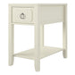Her Majesty Narrow Side Table - White