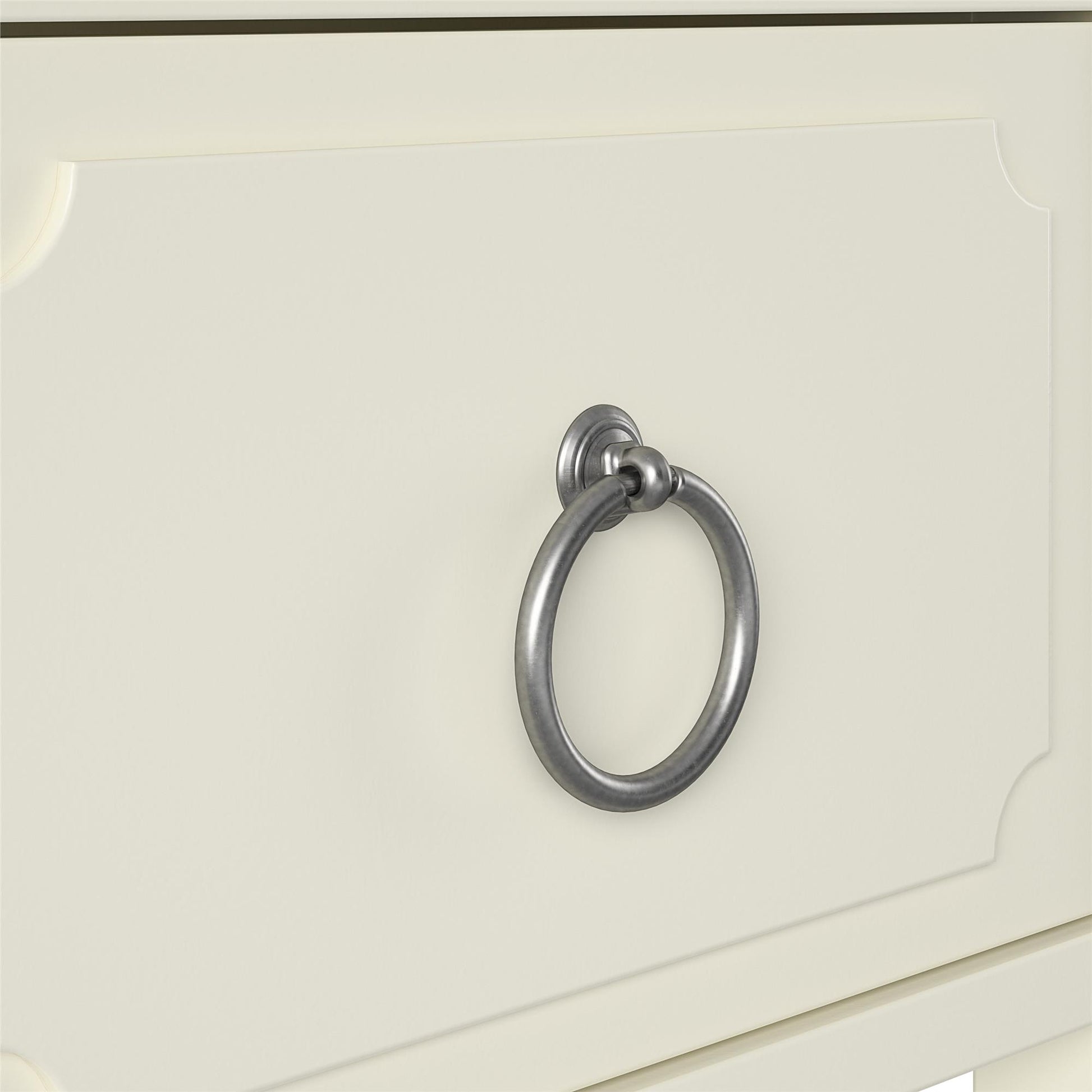 Her Majesty Narrow Side Table - White