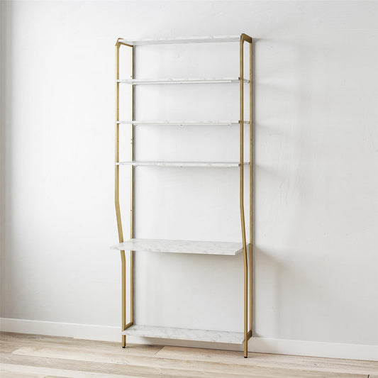 Gwyneth Closet - Vanity - White marble