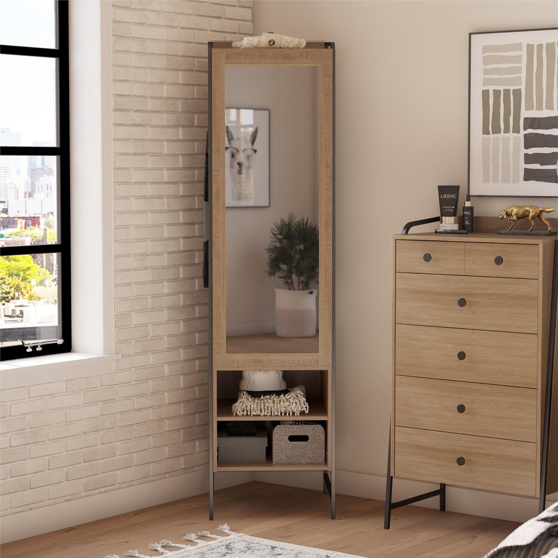 Bushwick Wardrobe - Natural