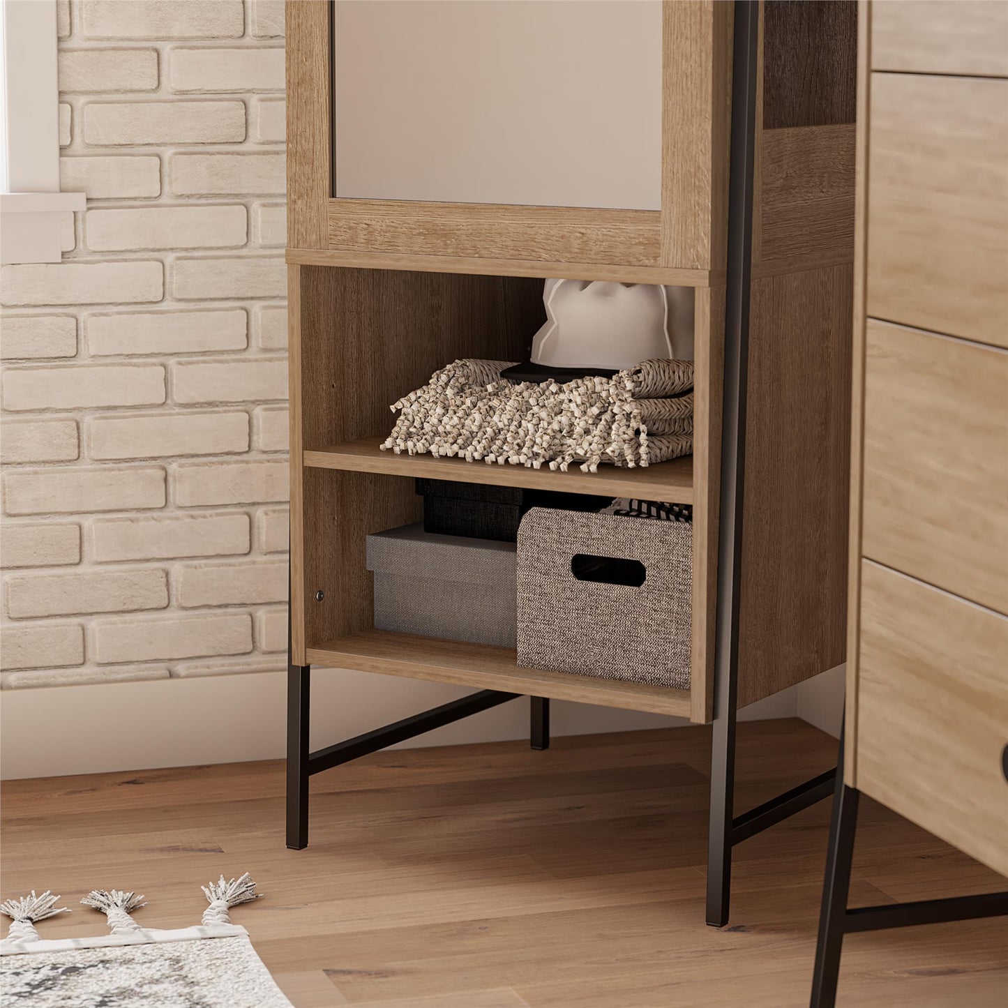 Bushwick Wardrobe - Natural