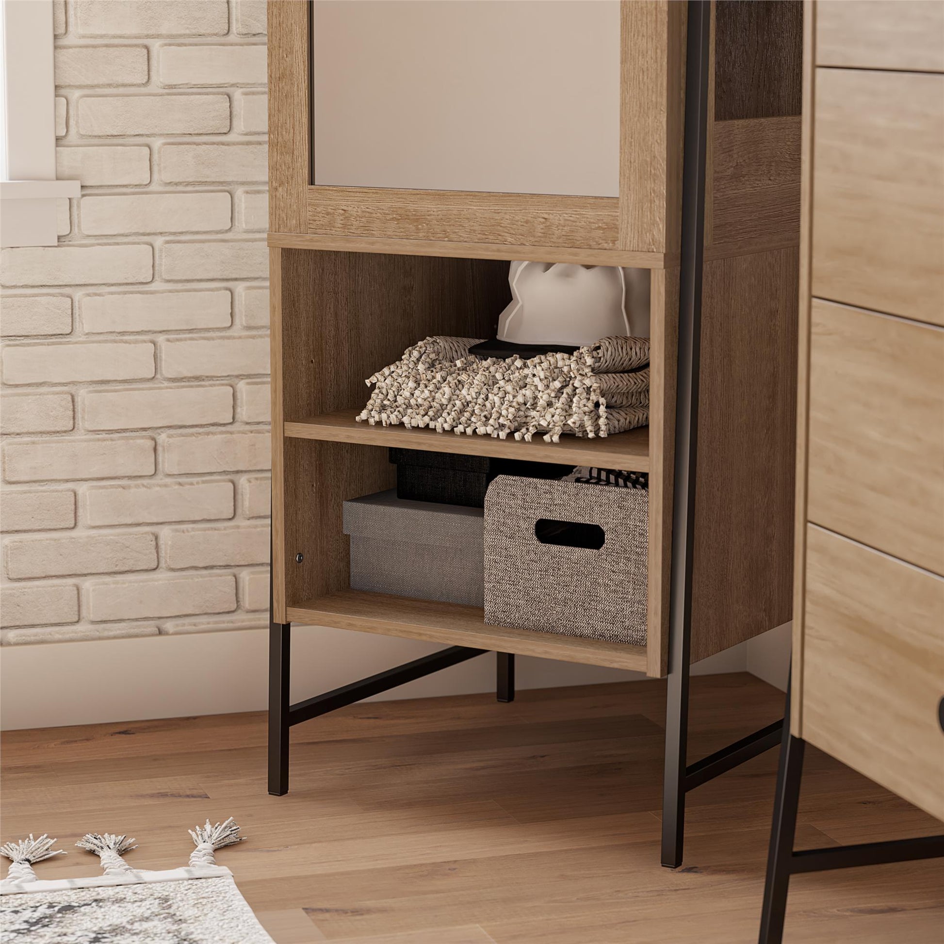 Bushwick Wardrobe - Natural