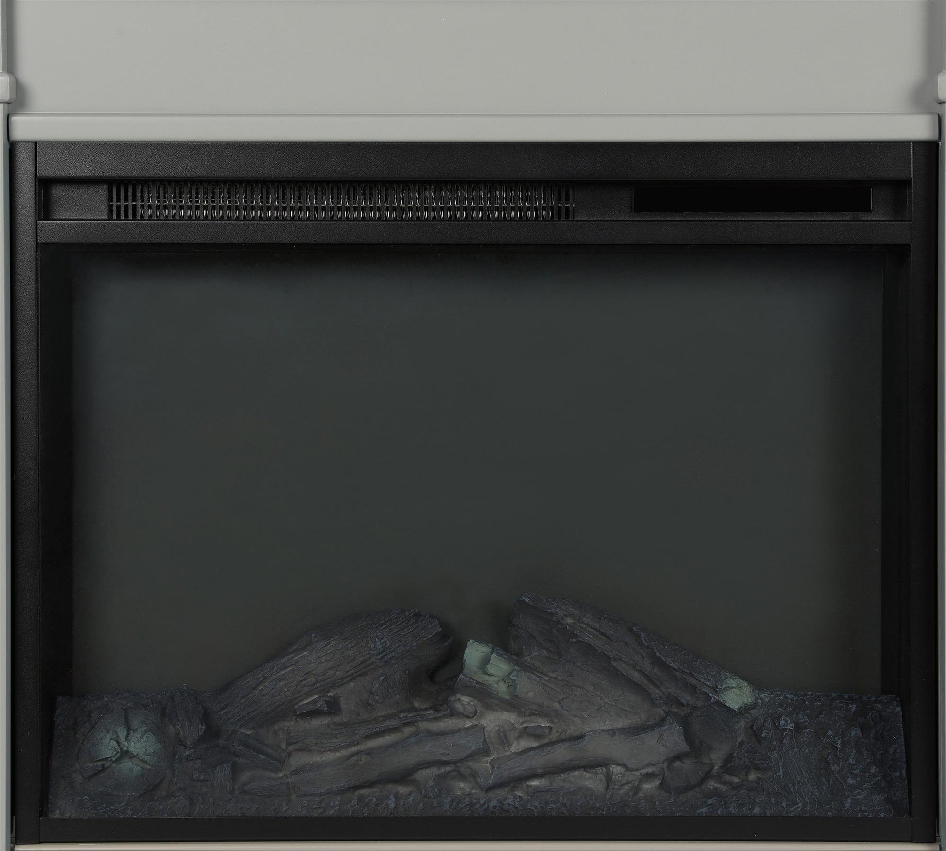 Manchester Electric Fireplace TV Stand for TVs up to 70 Inches - Gray