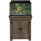 Wildwood 20 Gallon Aquarium Stand with 2 Doors and 2 Shelves - Rustic Gray