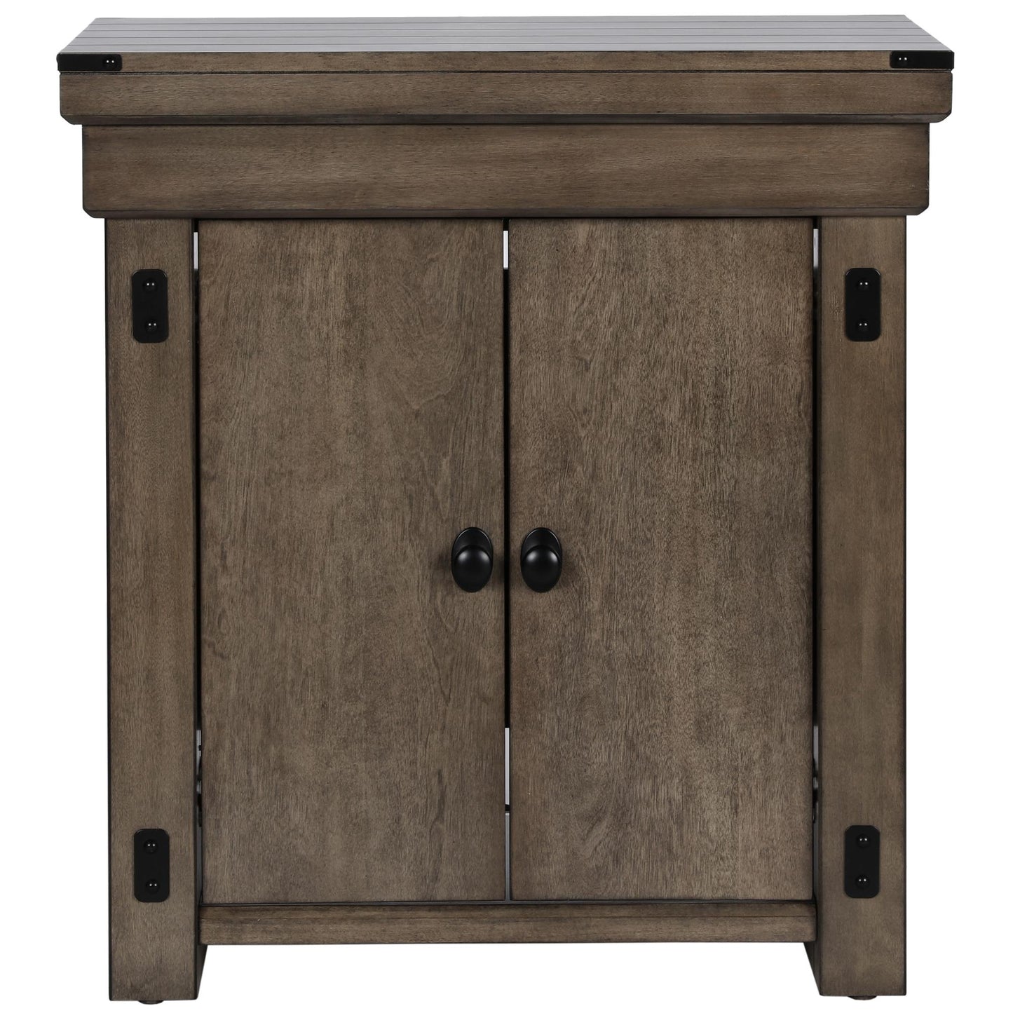 Wildwood 20 Gallon Aquarium Stand with 2 Doors and 2 Shelves - Rustic Gray