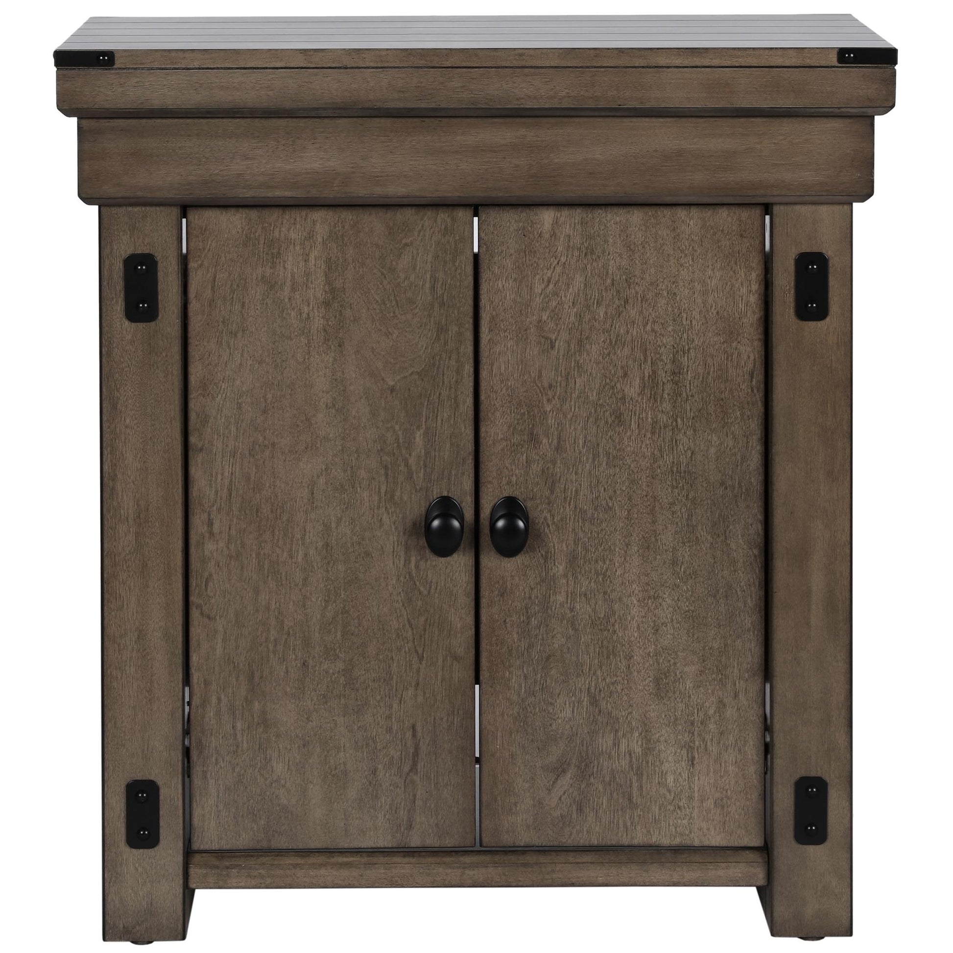 Wildwood 20 Gallon Aquarium Stand with 2 Doors and 2 Shelves - Rustic Gray